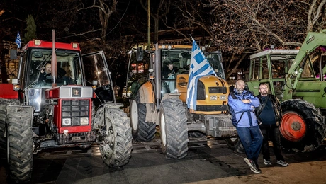 Κινητοποίηση αγροτών στη Λάρισα