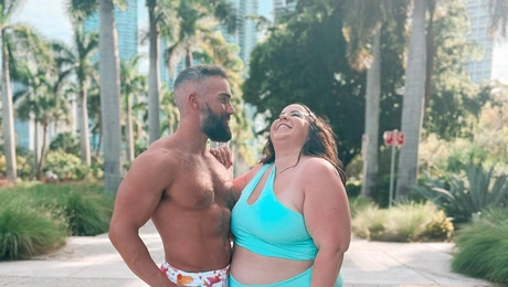 Η Αλίσια με το αγόρι της