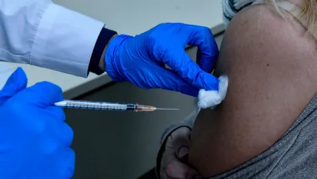 Εμβολιασμός στο Κέντρο Υγείας της Λ. Αλεξάνδρας