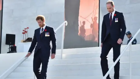 Οι πρίγκιπες Χάρι και Γουίλιαμ