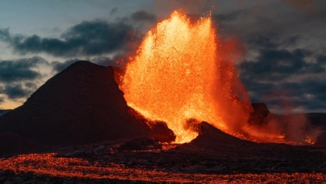 Ηφαιστειακή έκρηξη στην Ισλανδία