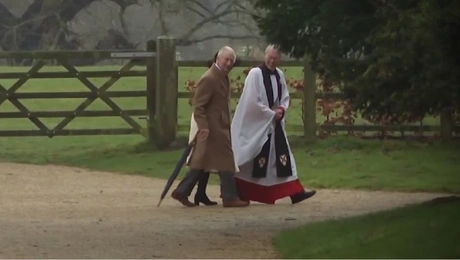 Η επίσκεψη του βασιλιά Καρόλου στην εκκλησία