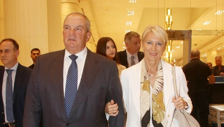 Κώστας Καραμανλής - Νατάσα Παζαΐτη