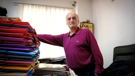 Ο Μανώλης Μαυρομάττης