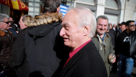 Ο Μανώλης Μαυρομμάτης