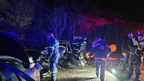 Τροχαίο με δύο νεκρούς στην Κρήτη