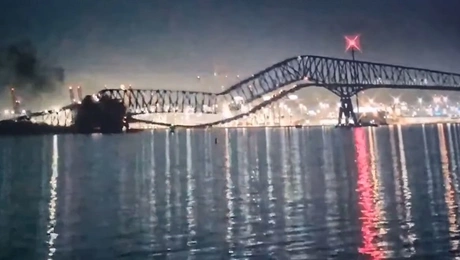 Η κατάρρευση γέφυρας στη Βαλτιμόρη