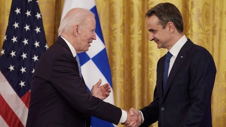 Συνάντηση Τζο Μπάιντεν - Κυριάκου Μητσοτάκη