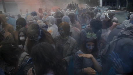 Αλευρομουτζουρώματα στο Γαλαξίδι