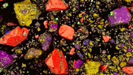 Τα διαφορετικά συστατικά του κραγιόν στο μικροσκόπιο