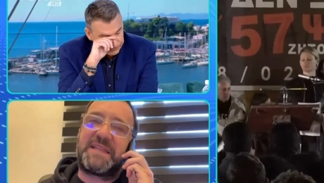 Δάκρυσε στην εκπομπή του ο Γιώργος Λιάγκας