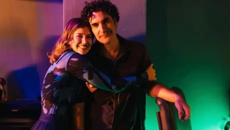 Κλέλια Ανδριολάτου και Χριστόφορος Παπακαλιάτης στο «Maestro»