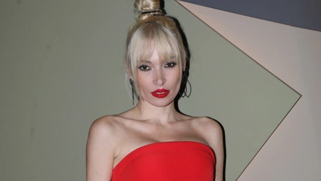 Η Μικαέλα Φωτιάδη σε νυχτερινή της έξοδο