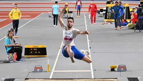 Ο Μίλτος Τεντόγλου στο Παγκόσμιο Κλειστού Στιβου στη Γλασκώβη