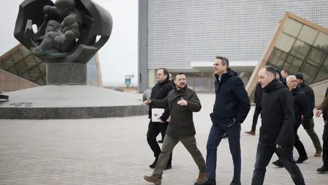 Η επίσκεψη του Κυριάκου Μητσοτάκη στην Οδησσό