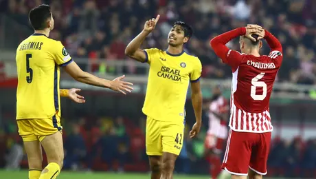 Ολυμπιακός Μακάμπι Τελ Αβίβ 1-4