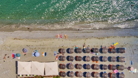 paralia diakopes drone