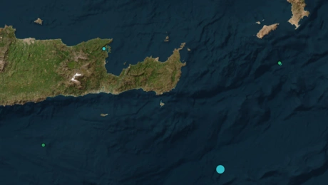 Σεισμός ανοιχτά της Κρήτης