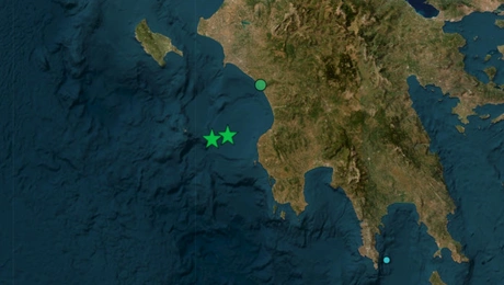 Ισχυροί σεισμοί στο Ιόνιο