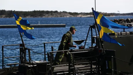 Σουηδική φρεγάτα του Ναυτικού