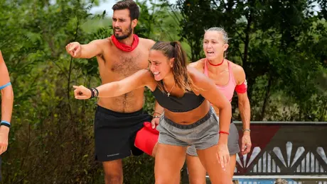 Παίκτες της κόκκινης ομάδας στο Survivor 2024