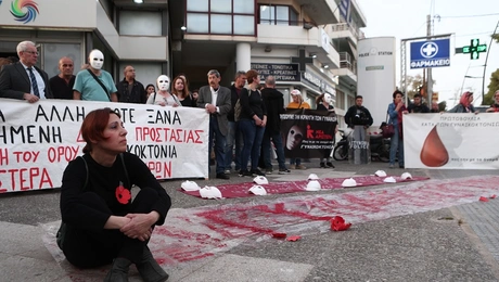 Συγκέντρωση για γυναικοκτονία στους Αγίους Αναργύρους