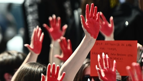 Διαμαρτυρία για τη γυναικοκτονία στους Αγίους Αναργύρους