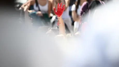 Διαμαρτυρία για τη γυναικοκτονία στους Αγίους Αναργύρους