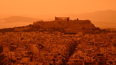 Αφρικανική σκόνη στην Ακρόπολη