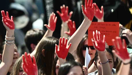 Διαμαρτυρία για τις γυναικοκτονίες