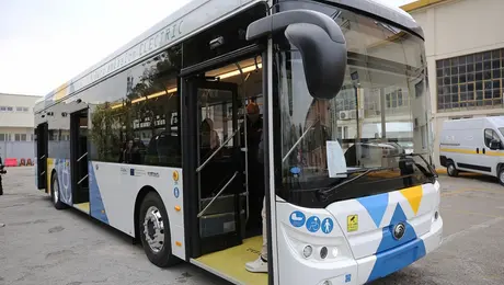Ηλεκτρικό λεωφορείο στην Αθήνα