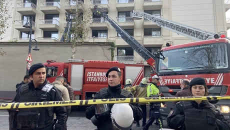 Πυροσβεστική στην Κωνσταντινούπολη