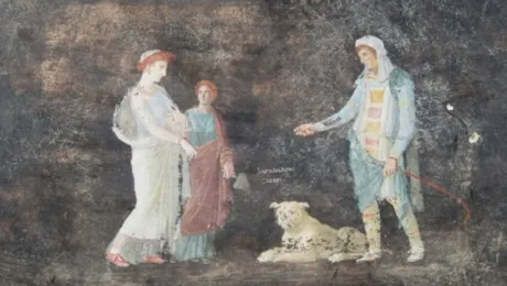 Εντοπίστηκαν τοιχογραφίες εμπνευσμένες από τον Τρωικό Πόλεμο στην Πομπηία