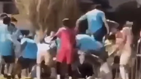 Άγριο επεισόδιο σε αγώνα ποδοσφαίρου στη Ρόδο