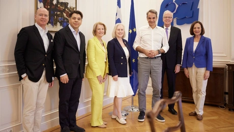 Kiriakos Mitsotakis me congresso