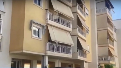 Η πολυκατοικία όπου έμενε το θύμα