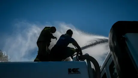 Φωτιά στην Κερατέα