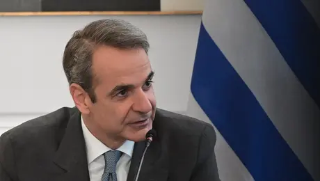 Ο Κυριάκος Μητσοτάκης στο Υπουργικό Συμβούλιο