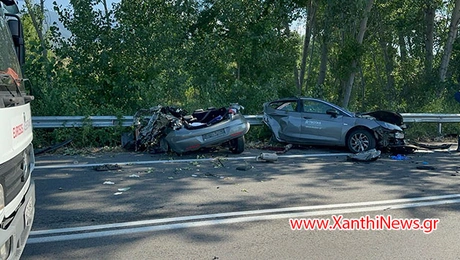 Τροχαίο στην Ξάνθη