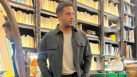 Ο Θάνος Μαρίνης στο πλατό της εκπομπής Cash or Trash