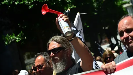 συγκεντρωση σωματεια εργαζομενοι λαρκο