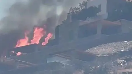 Φωτιά στην Κέα