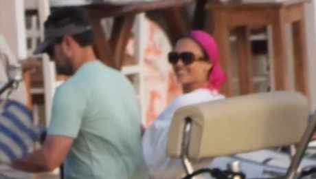 Η Τζεσικα Αλμπα στη Μυκονο