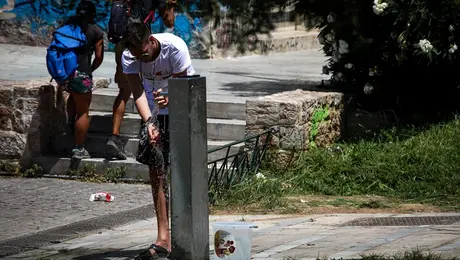 Καύσωνας στην Αθήνα