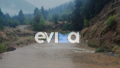 Κακοκαιρία στην Εύβοια