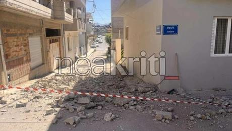 Πτώση μπαλκονιών στην Κρήτη