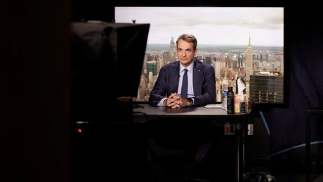 Συνεντευξη του Κυριακου Μητσοτακη στο CNN και τη δημοσιογράφο Julia Chatterley