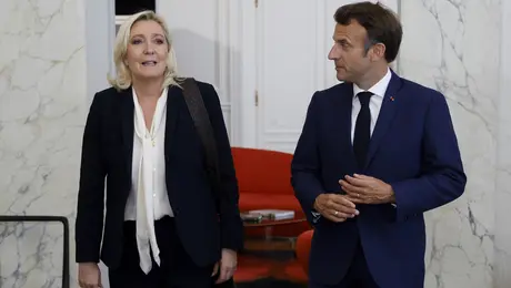 macron lepen