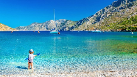 Παιδί στην παραλία