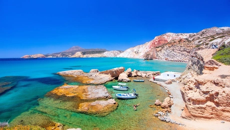 παραλια νησι μηλος